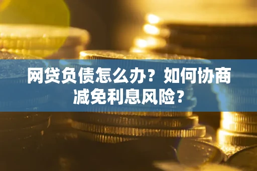 武汉网贷负债怎么办？如何协商减免利息风险？