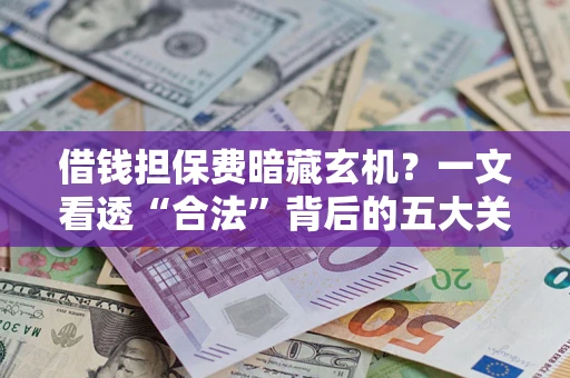 武汉借钱担保费暗藏玄机？一文看透“合法”背后的五大关键陷阱