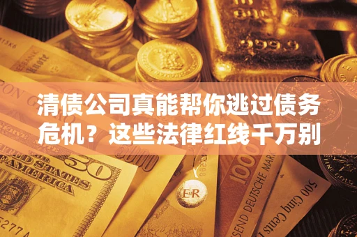 武汉清债公司真能帮你逃过债务危机？这些法律红线千万别踩