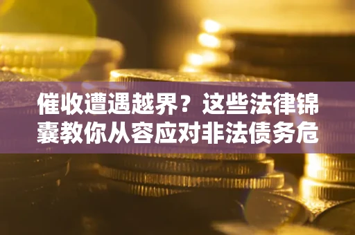 武汉催收遭遇越界？这些法律锦囊教你从容应对非法债务危机