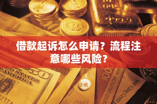 武汉借款起诉怎么申请？流程注意哪些风险？