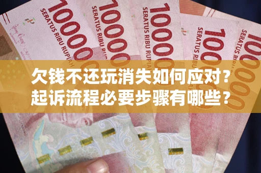 武汉欠钱不还玩消失如何应对？起诉流程必要步骤有哪些？